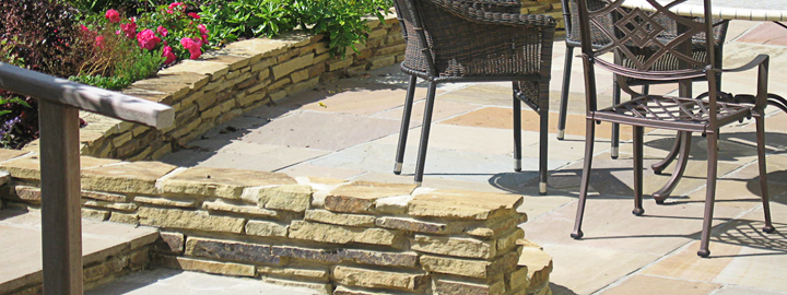 A stone wall
