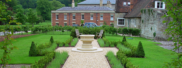 A formal country garden