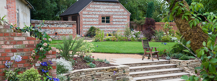 Part of a large cottage garden